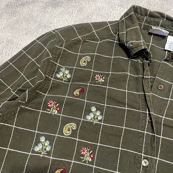 Vintage bobbie brooks embroidered top - Picture 2 of 8